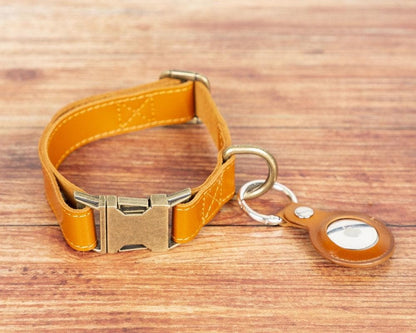 Scooby Leather Dog Collar
