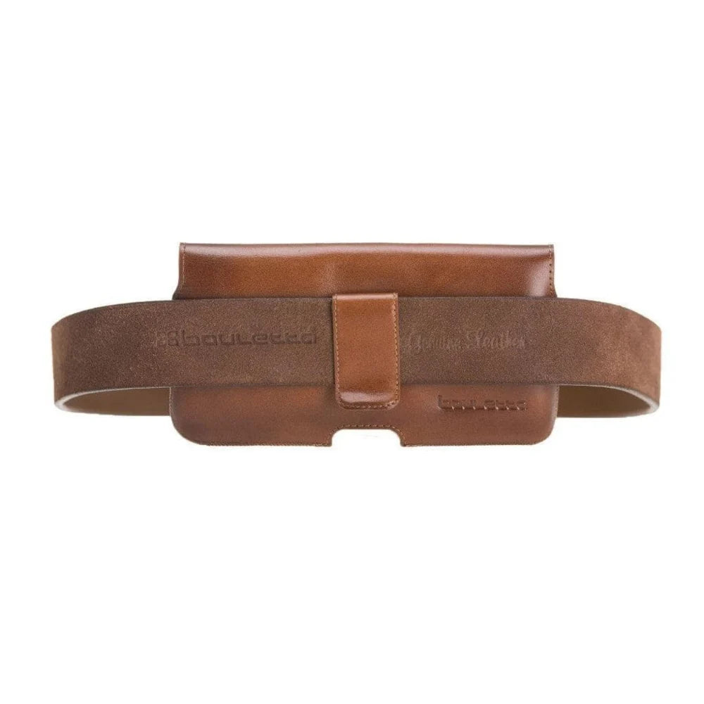  Waist Belt Attachable Leather Case for Men