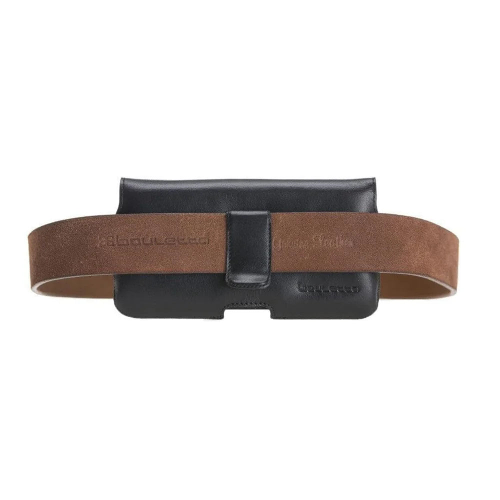  Waist Belt Attachable Leather Case for Men