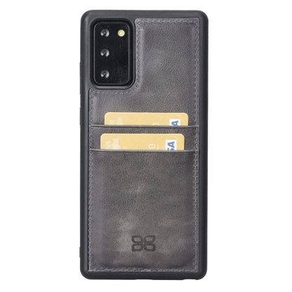 Bouletta Bouletta Samsung Note 20 Series Leather Back Cover With Card Holder