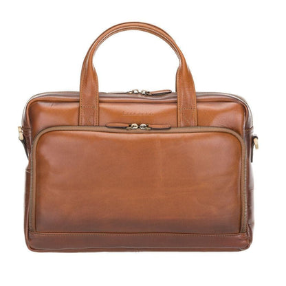 Bouletta Troy Leather Laptop Bags Drop Black