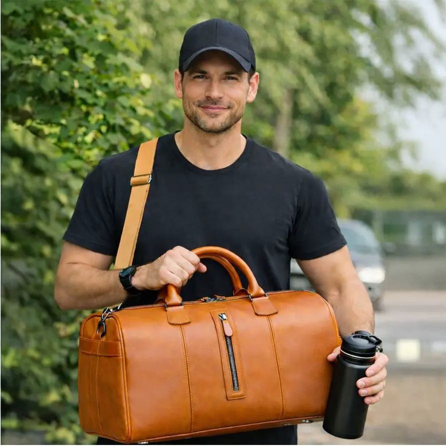 Dolly Leather Weekend Duffle Bag