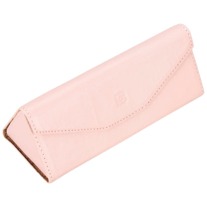 Bouletta Handmade Genuine Leather Eyewear Case - Magnetic Triangular Design