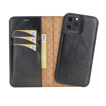 Bouletta Detachable Leather Wallet Cases for Apple iPhone 12 Series