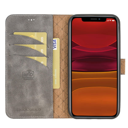 Bouletta Detachable Leather Wallet Cases for Apple iPhone 12 Series