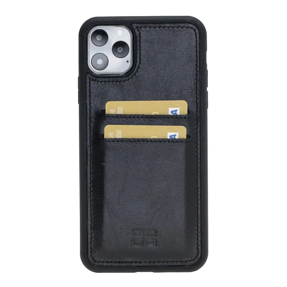 Bouletta Bouletta Flexible Leather Back Cover With Card Holder for iPhone 11 Series