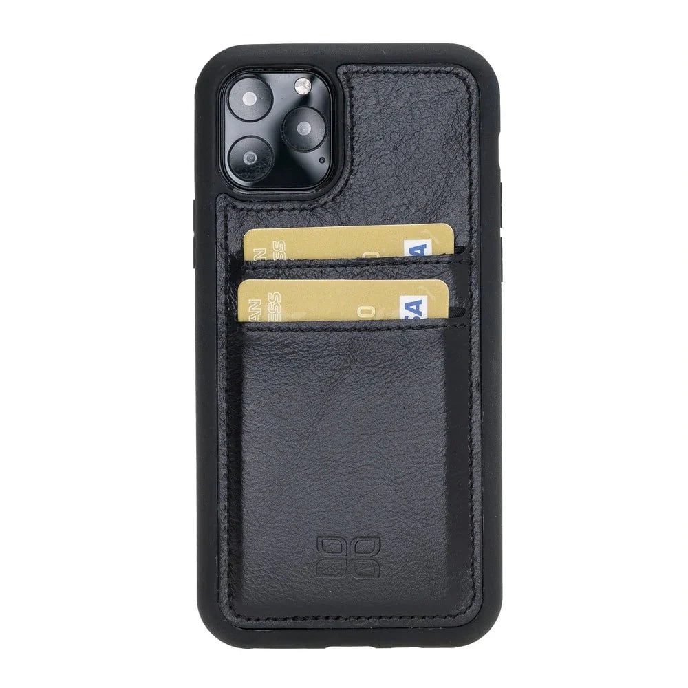Bouletta Bouletta Flexible Leather Back Cover With Card Holder for iPhone 11 Series