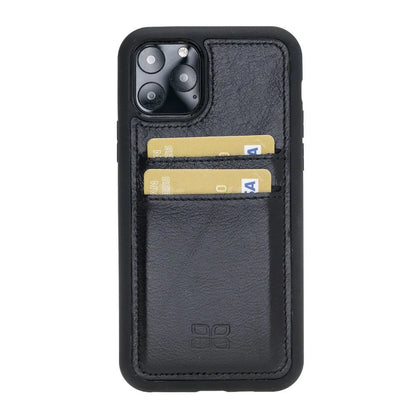 Bouletta Bouletta Flexible Leather Back Cover With Card Holder for iPhone 11 Series