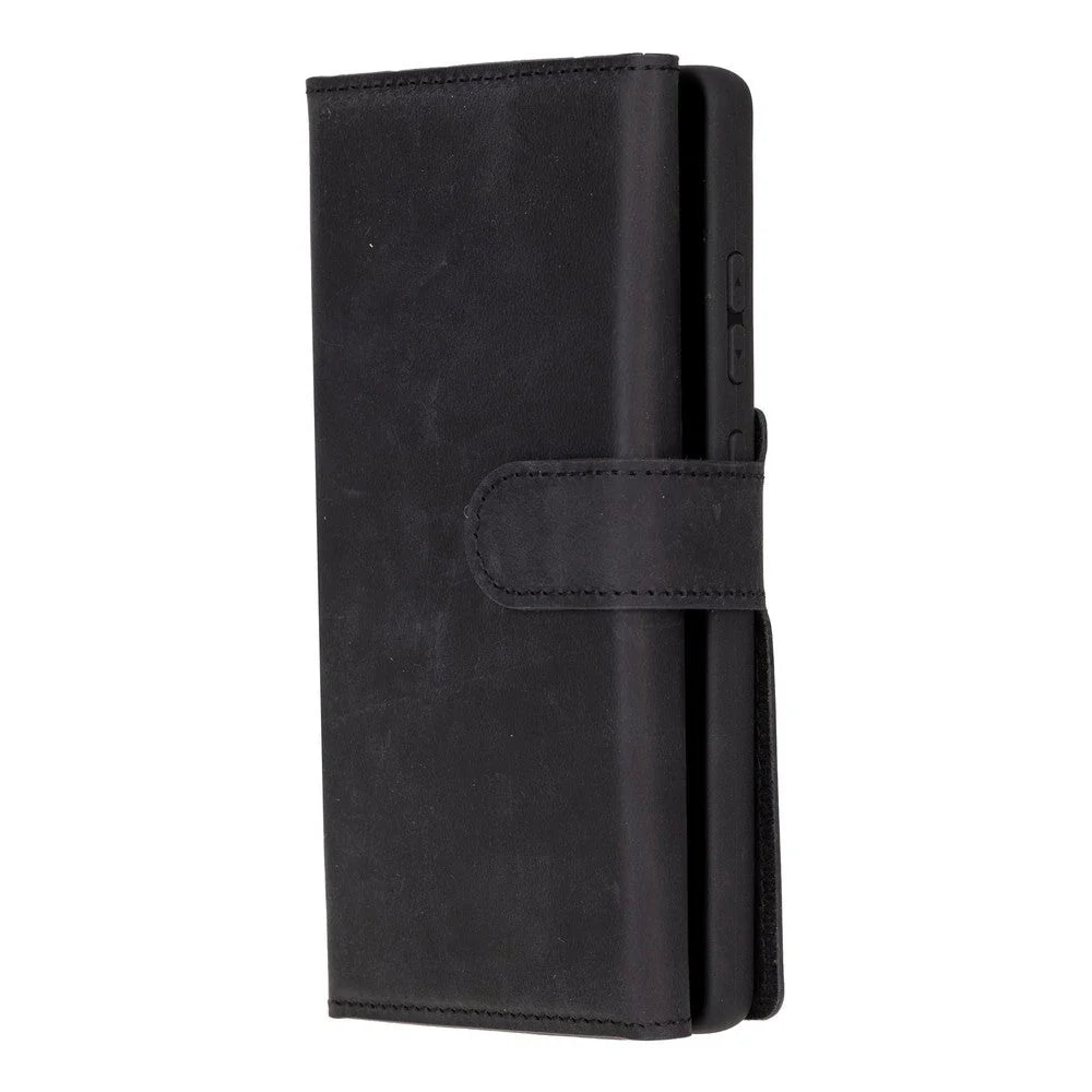 Santa Samsung Galaxy S25 Ultra Leather Detachable Wallet Case